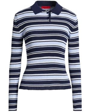 MAX&Co. Striped Sweater - Blue