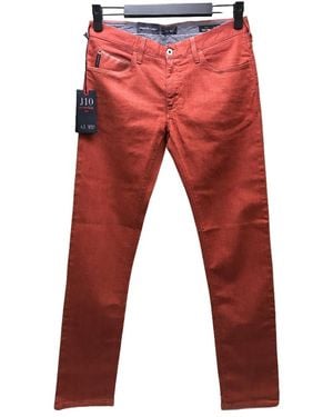 Armani Jeans Straight Jeans - Red