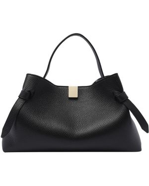 Yuzefi Gyoza Top Handle Bag - Black