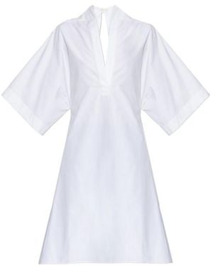 Jacquemus V-Neck Asymmetric Top - White