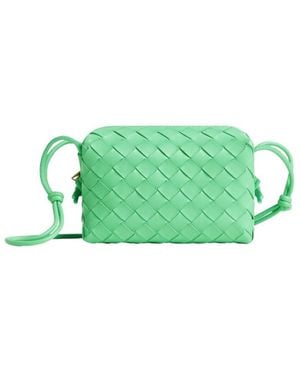 Bottega Veneta Mini Loop Shoulder Bag - Green