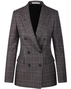 Tagliatore Double-Breasted Blazer - Black