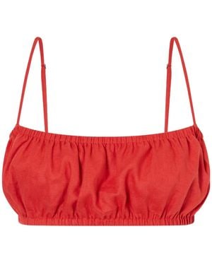 STAUD Fiore Top - Red