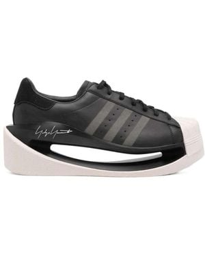 Y-3 Gendo Superstar Lace-Up Trainers - Black