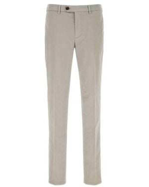 Brunello Cucinelli Belt Loop Casual Pants - Gray
