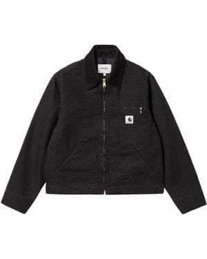 Carhartt Og Detroit Zip-Up Jacket - Black