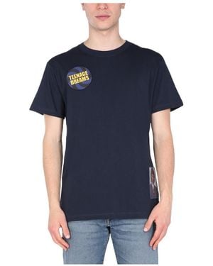 Raf Simons Teenage Dreams T-Shirt - Blue