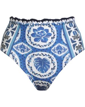 FARM Rio High-Waisted Bikini - Blue
