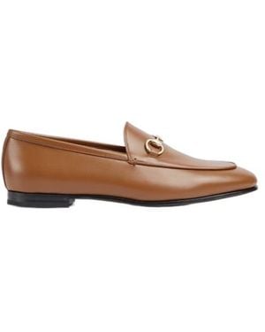 Gucci Jordaan Loafer - Brown