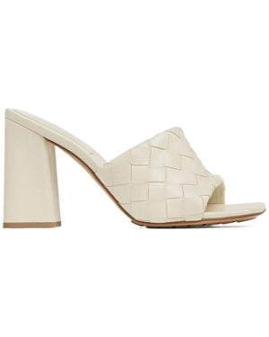 Bottega Veneta Parco Mule - White