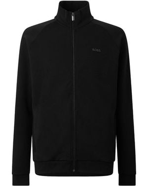 BOSS Zip Sweat Jacket - Black