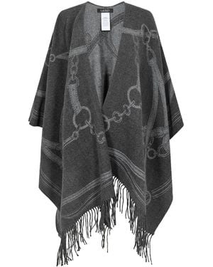Ralph Lauren Midi Cape - Gray