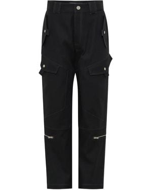 Dion Lee Organic Cotton Cargo - Black