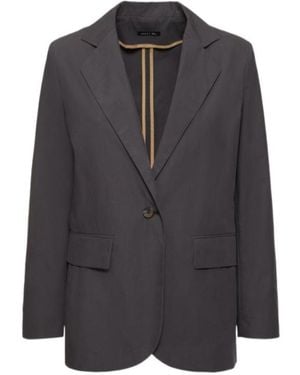 Soeur Single-Breasted Jacket - Black