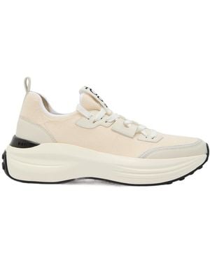 Tod's Sportiva 81L Paneled Knit Sneakers - White