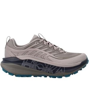 Hoka One One Stinson 8 Trail Running Shoes - Gray