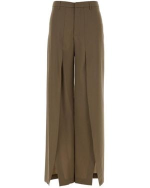 Pt Pantaloni Pt Torino Renee Wide-Leg Pants - Natural