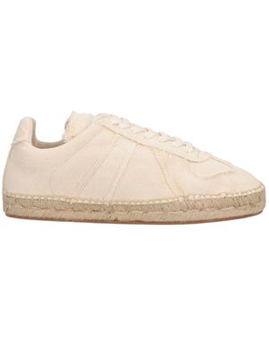 Maison Margiela Minimal Solid Low-Top Casual Shoes - Natural