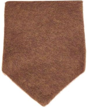 Uma Wang Pointed Scarf - Brown