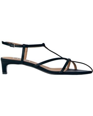 Jil Sander Strappy Pointed-Toe Sandals - Multicolor