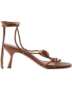 Zimmermann Gleam High-Heeled Sandals - Brown
