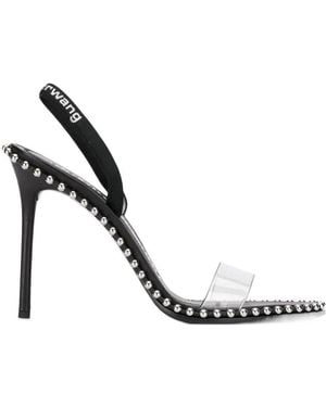 Alexander Wang Nova Heel Sandals - Metallic