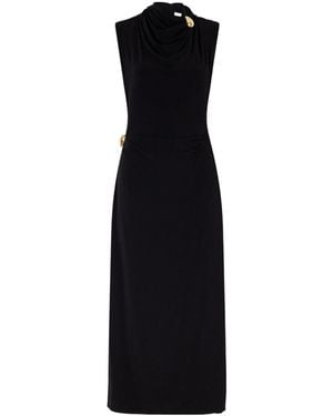 Altuzarra Stretch-Jersey Midi Dress - Black