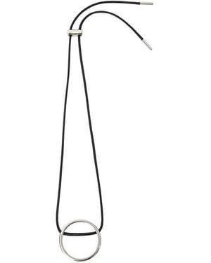Max Mara Pendant Necklace - Metallic