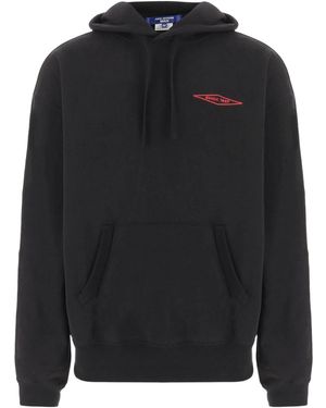 Junya Watanabe Long-Sleeved Drawstring Hoodie - Black