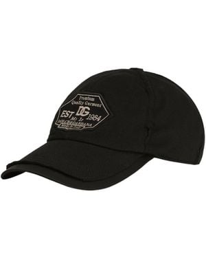 Dolce & Gabbana Jersey Baseball Cap - Black