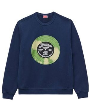 KENZO Sounds' Slim Sweatshirt - Blue