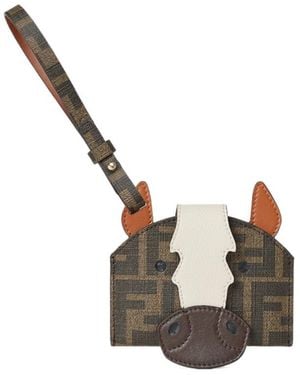 Fendi Card Holder - Metallic