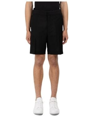 Givenchy Elastic Waistband Shorts - Black