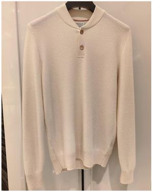 Brunello Cucinelli Long Sleeve Sweater - Natural