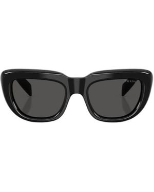 Prada Eyewear Cat Eye Frame Sunglasses - Multicolour