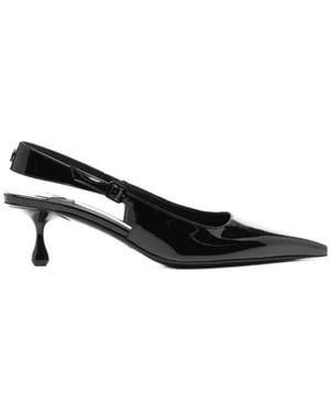 Jimmy Choo Amel 50Mm Slingback Court Shoes - Black