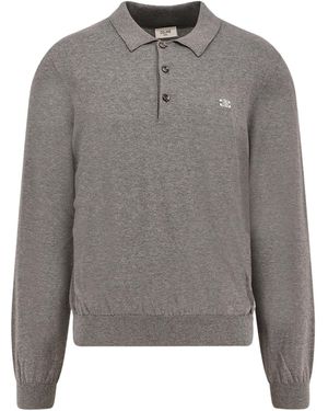 Celine Polo Jumper - Grey