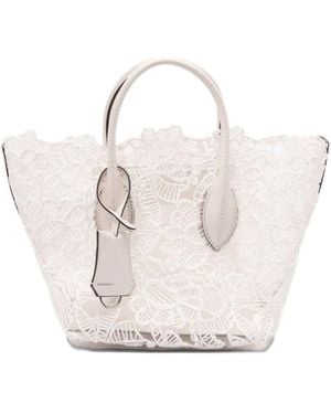 Ermanno Scervino Top Handle Handbag - White