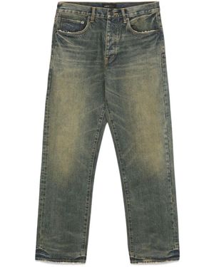 Purple Brand Belt-Loop Jeans - Green