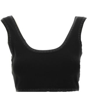 Alexander Wang Embellished Sleeevless Top - Black