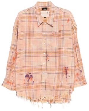 R13 Plaid Shirt - Pink