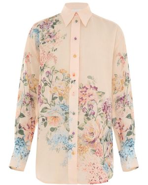 Zimmermann Halliday Relaxed Shirt - White