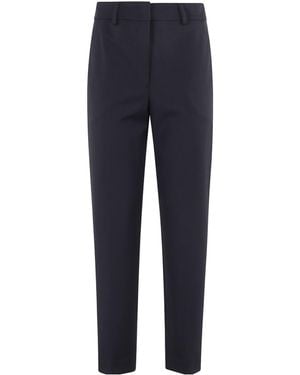 Seventy Tailored Straight-Leg Trousers - Black