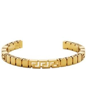 Versace Greek Pattern Bracelet - Metallic