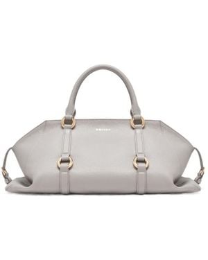 McQueen Farringdon Medium Tote Bag - Metallic