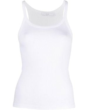 IRO Thin Shoulder Strap Vest - White