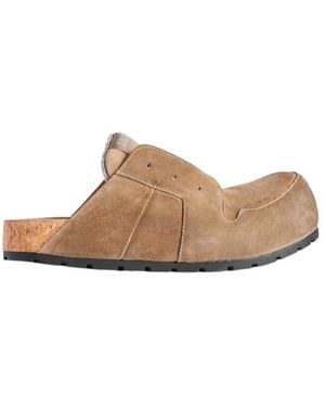 Balenciaga Dumbo Mule Suede - Brown