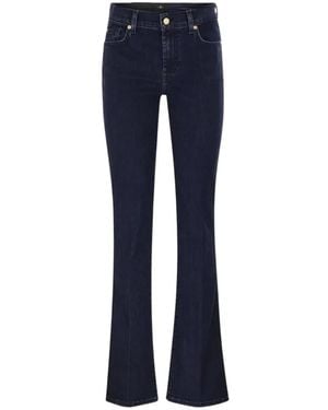 7 For All Mankind Jeans With Belt Loops - Blue