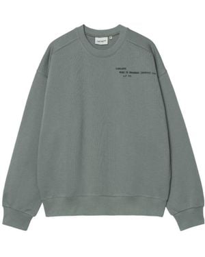 Carhartt Punched Sweatshirt - Gray
