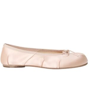 Maison Margiela Tabi Logo Ballet Shoes - Pink